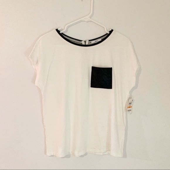 Bar III small white short sleeved tee - Picture 9 of 9